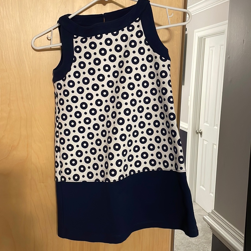 Blue and White Gymboree Dress
